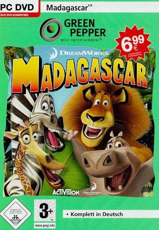 Madagascar PC Spiele