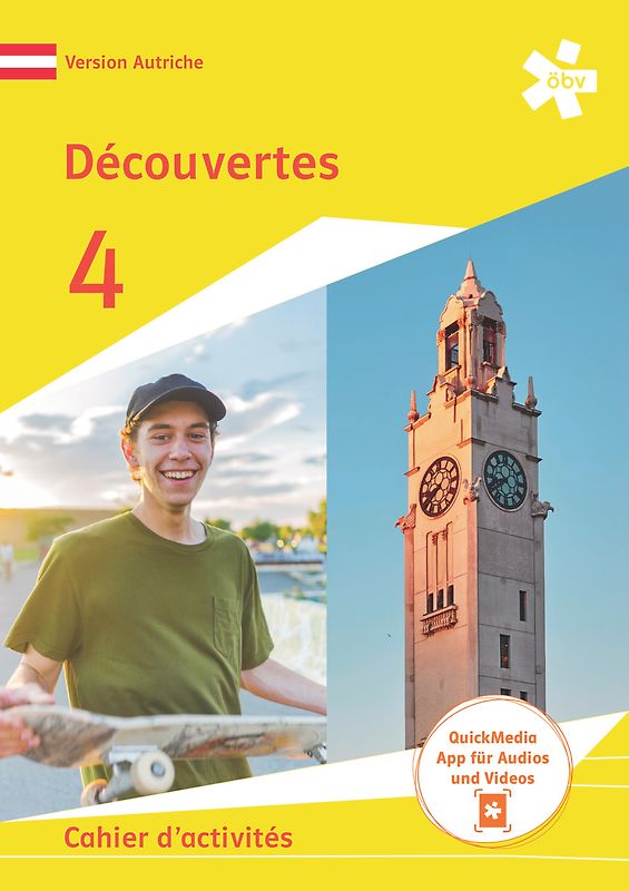 Découvertes 4. Version Autriche. Cahier d'activités, Arbeitsheft mit Mediensammlung