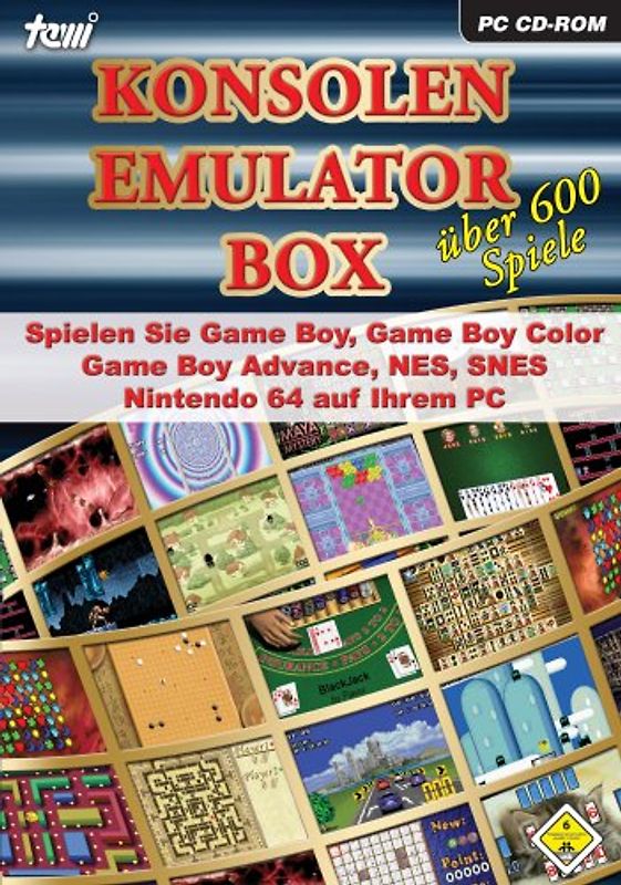 Konsolen Emulator Box: 600+ Spiele PC Spiele