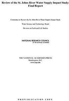 Review of the St. Johns River Water Supply Impact Study