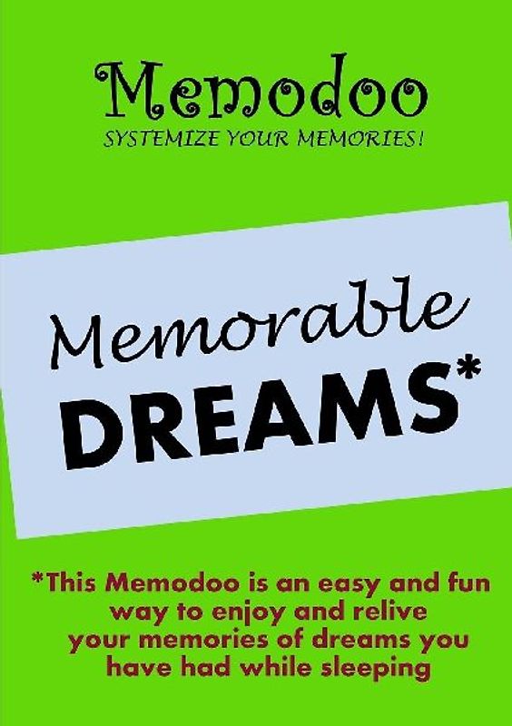 Memodoo Memorable Dreams