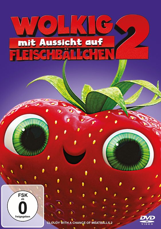 Wolkig mit Aussicht auf Fleischbällchen 2 DVD