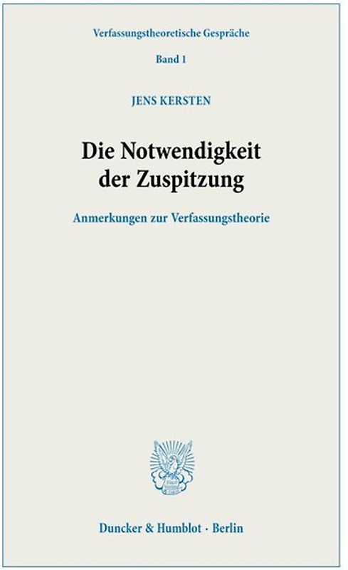 Die Notwendigkeit der Zuspitzung.