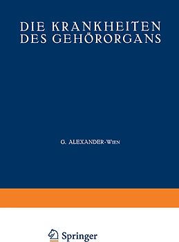 Die Krankheiten des Gehörorgans