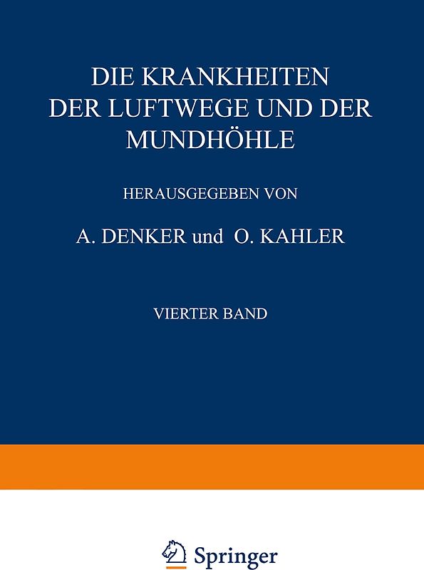 Die Krankheiten der Luftwege und der Mundhöhle