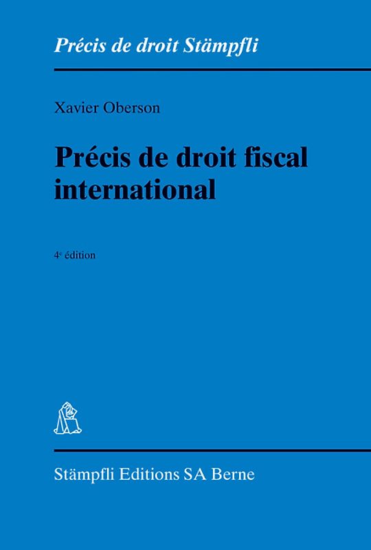 Précis de droit fiscal international