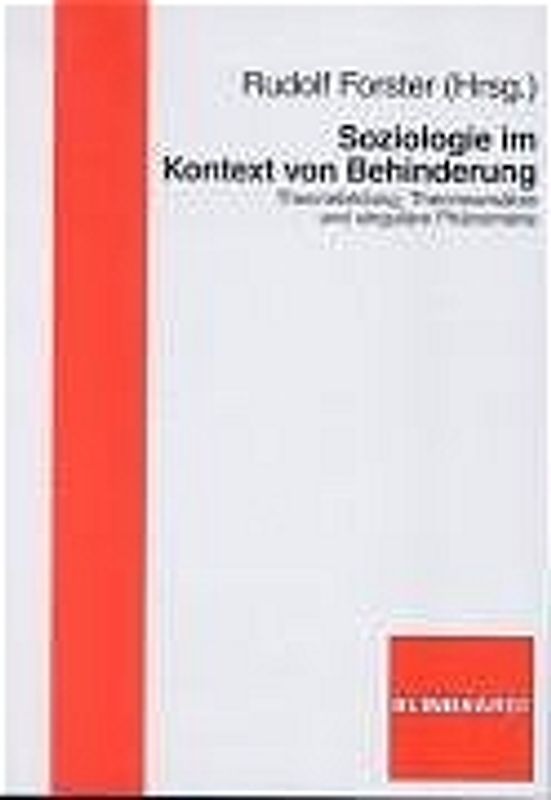 Soziologie im Kontext von Behinderung