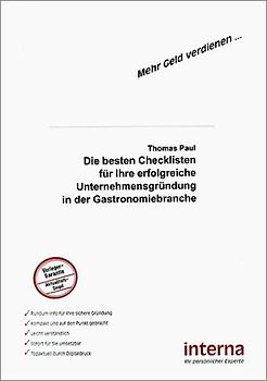 Die besten Checklisten für Ihre erfolgreiche Unternehmensgründung in der Gastronomiebranche