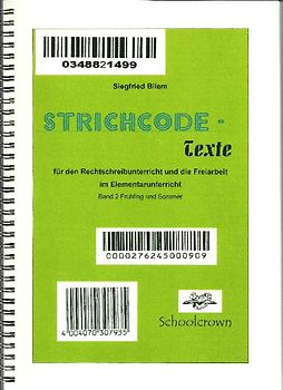 Strichcode-Texte / Frühling - Sommer