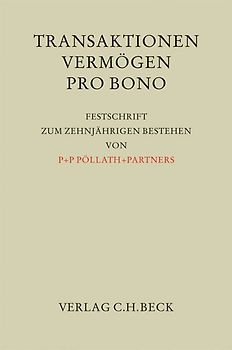 Transaktionen, Vermögen, Pro Bono