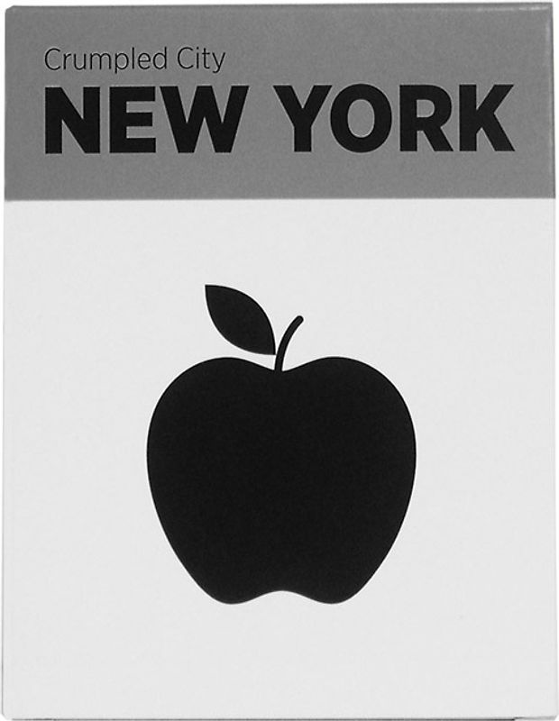 Crumpled City: New York. Soft city maps for urban jungles