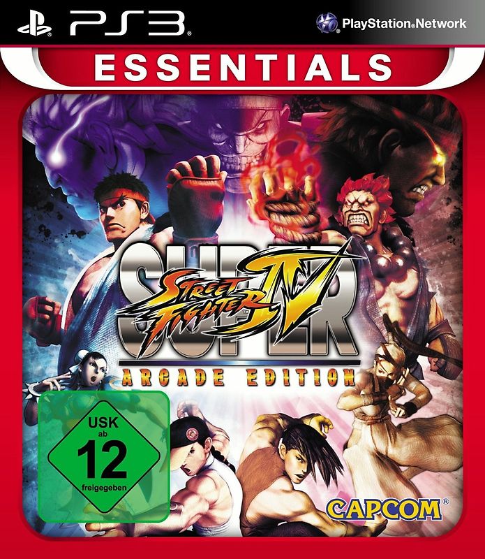 Super Street Fighter IV [Acarde Edition, Essentials] PlayStation 3