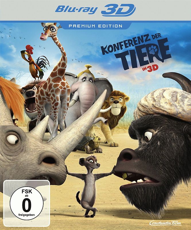 Konferenz der Tiere in 3D [Limited Premium Edition inkl. DVD] 3D Blu-ray Disc