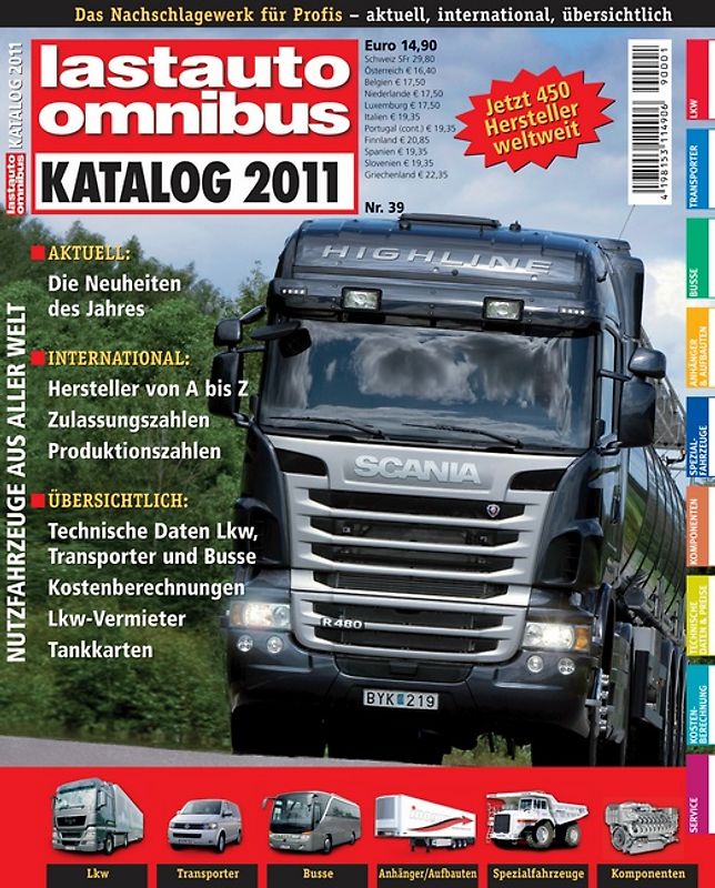 Lastauto Omnibus-Katalog 2011