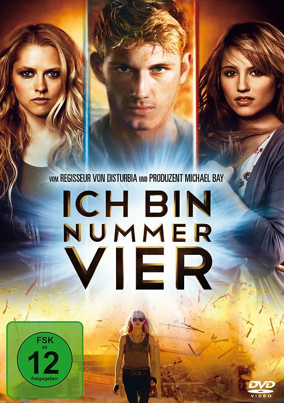 Ich bin Nummer Vier DVD