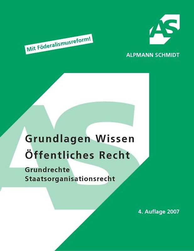 Grundlagen Wissen Öffentliches Recht