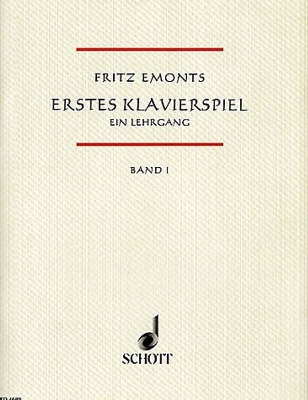 Erstes Klavierspiel