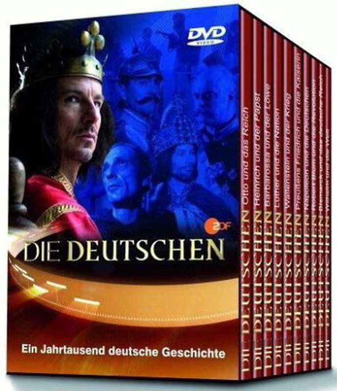 Die Deutschen - Ein Jahrtausend deutsche Geschichte (10 DVDs) - Peter Arens DVD