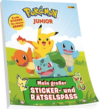 Pokémon Junior: Mein großer Sticker- und Rätselspaß