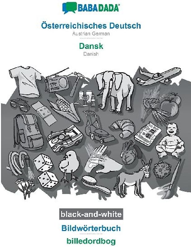 Österreichisches Deutsch - Dansk, Bildwörterbuch, BW