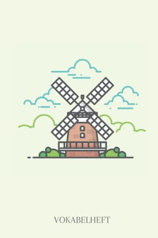 Vokabelheft: Vokabelheft Niederländisch, 60 Seiten mit je 2 Spalten, A5