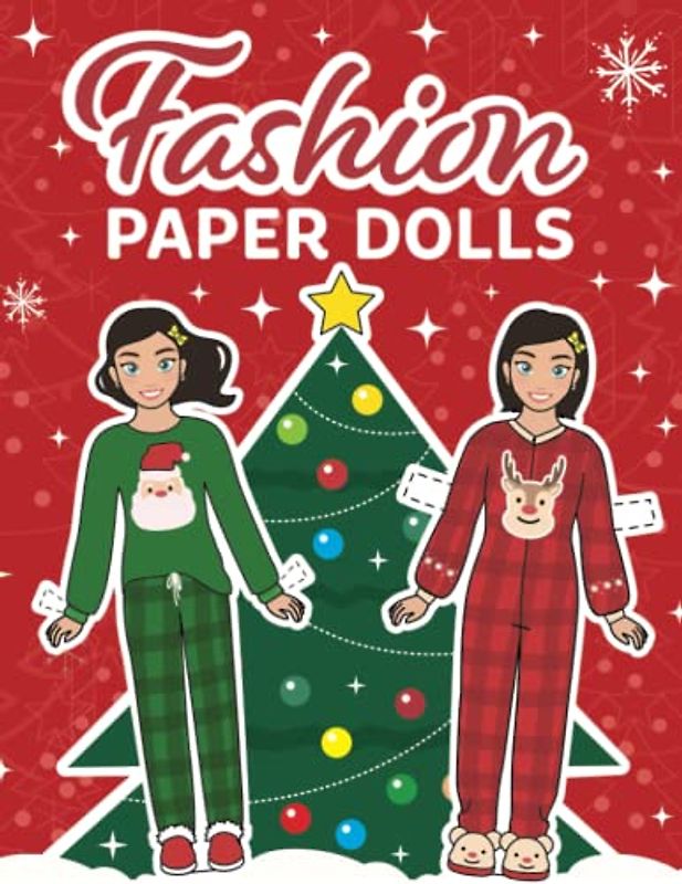 Fashion Cut Out Paper Dolls: Christmas Dress Up Party (Fashion Paper Dolls, Band 23)