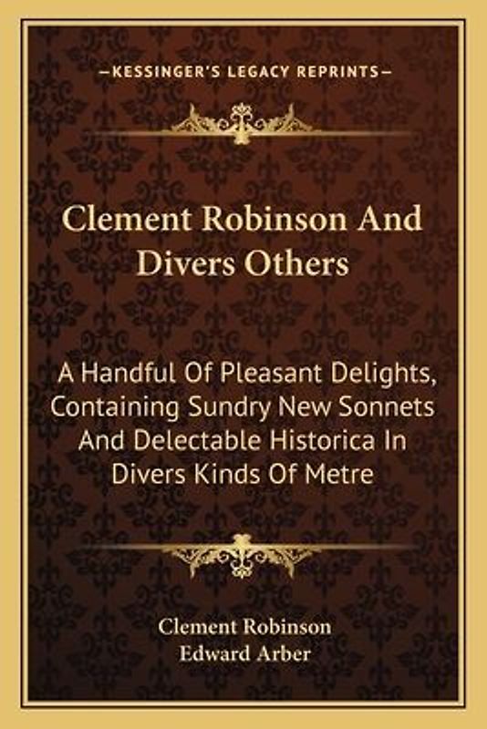 Clement Robinson And Divers Others