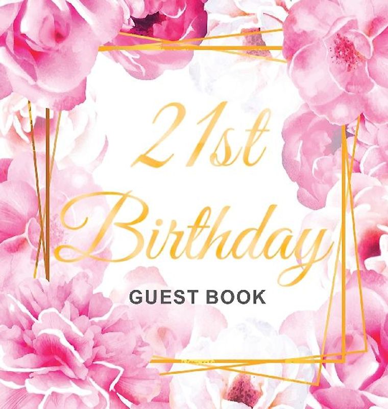Cheers to 21 Years - A 21st Birthday Guest Book