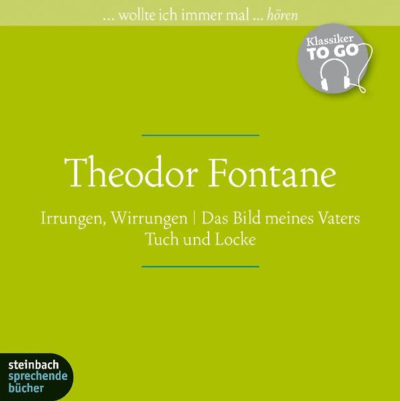 Theodor Fontane. Drei ausgewählte Werke
