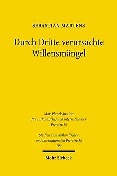 Durch Dritte verursachte Willensmängel