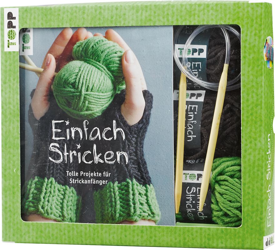 Kreativ-Set Einfach Stricken