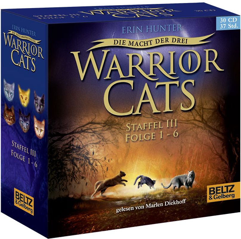 Warrior Cats - Die Macht der drei. Folge 1-6