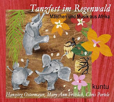 Tanzfest im Regenwald von Afrika