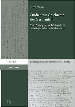 Studien zur Geschichte der Germanistik