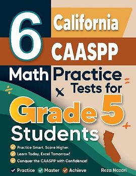 6 California CAASPP Grade 5 Math Practice Tests