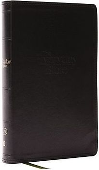 Kjv, the Everyday Bible, Black Leathersoft, Red Letter, Comfort Print