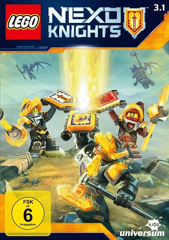 Lego Nexo Knights 3.1 DVD