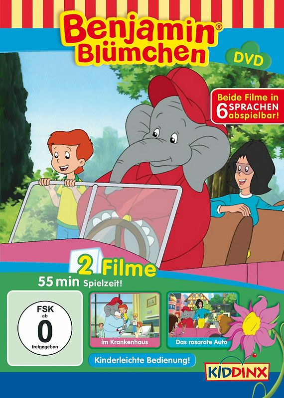 Benjamin Blümchen: im Krankenhaus/Das rosarote Auto DVD