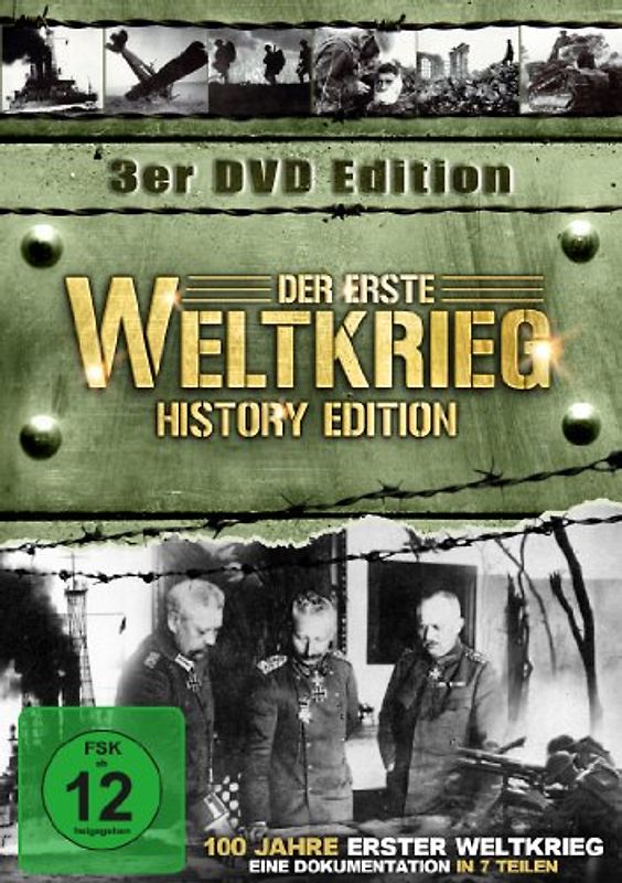Der erste Weltkrieg - History Edition (100 Jahre Erster Weltkrieg) [3 DVDs] DVD