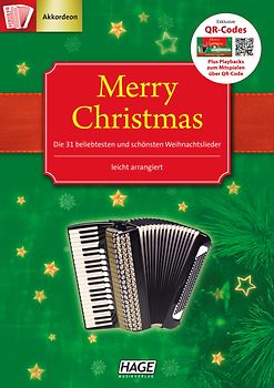 Merry Christmas für Akkordeon