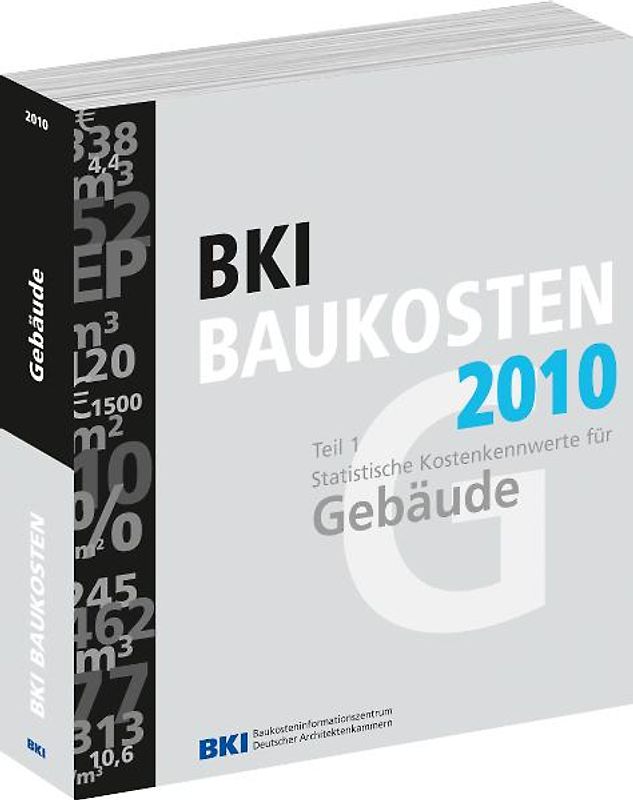 BKI  Baukosten 2010, Teil 1
