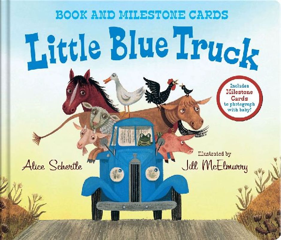 Little Blue Truck Milestone Edition