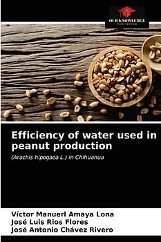 Efficiency of water used in peanut production