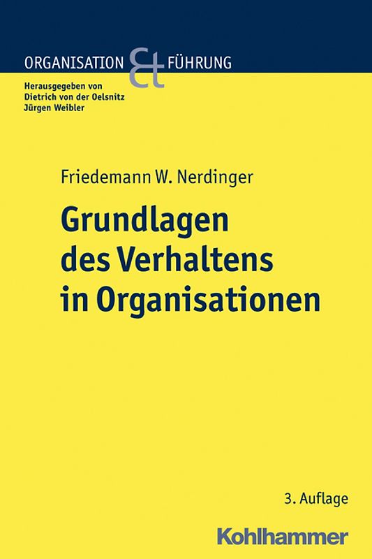 Grundlagen des Verhaltens in Organisationen