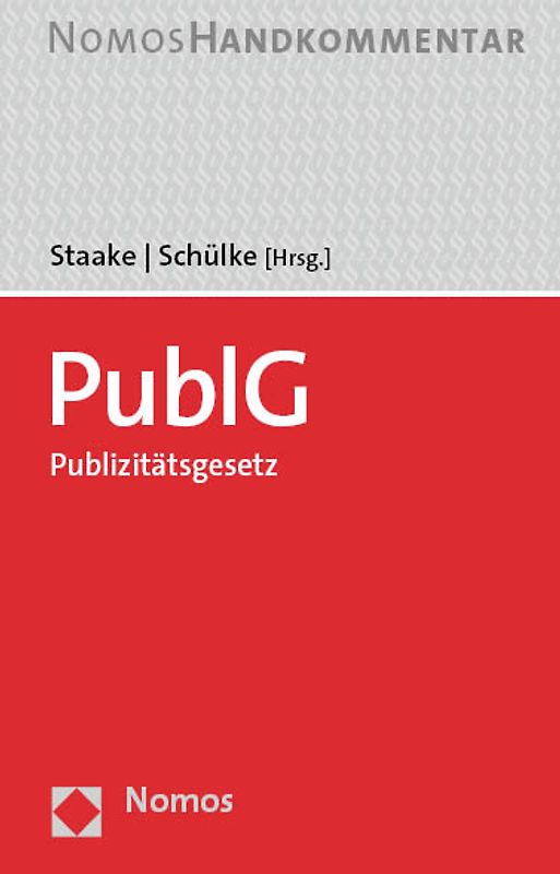 Publizitätsgesetz: PublG