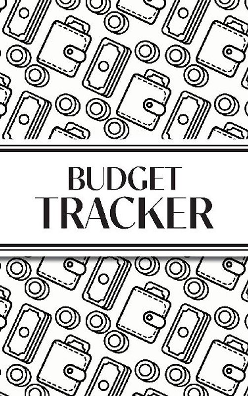 Budget Tracker (White and Black Money Outlines)