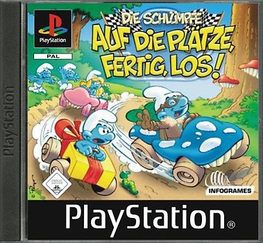 Die Schlümpfe: Auf die Plätze, fertig, los! [Software Pyramide] PlayStation 1