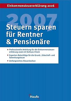 Steuer 2007 für Rentner und Pensionäre