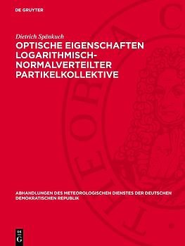 Optische Eigenschaften logarithmisch-normalverteilter Partikelkollektive