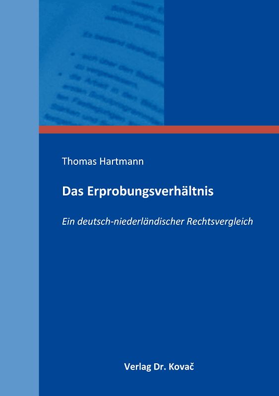 Das Erprobungsverhältnis